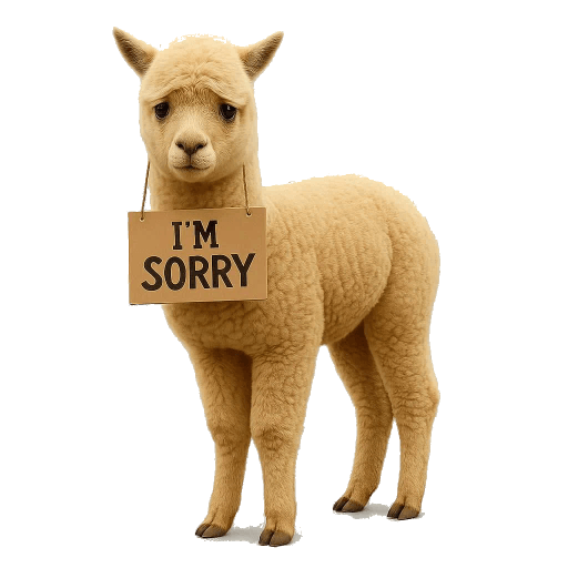 Apologetic Alpaca