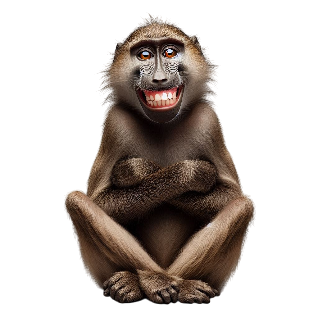 Blissful Baboon